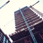Crane,And,Building,Construction.,Big,Building,Construction