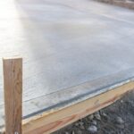 Garden,Of,A,Private,House,2,Days,After,Concrete,Curing